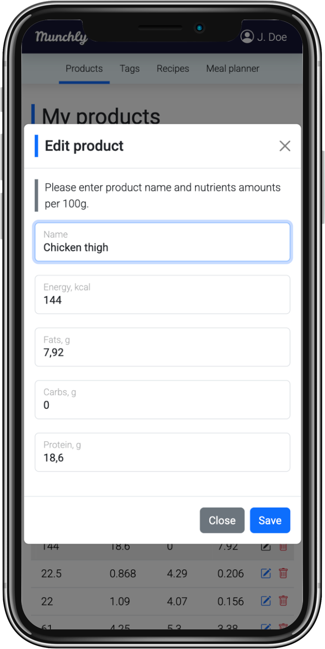 Add you products